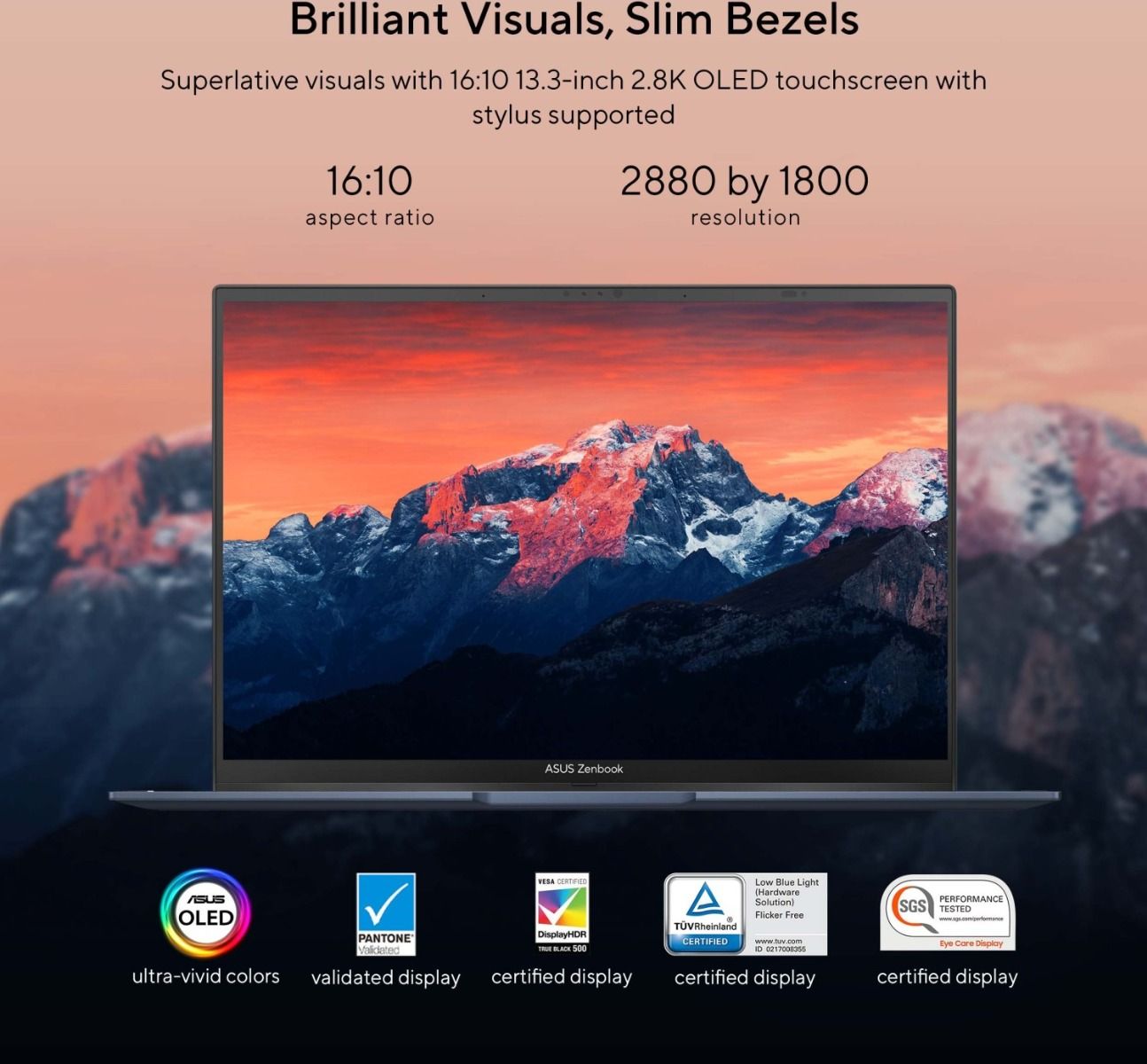 ASUS ZenBook S 13 Flip OLED UP5302ZA-XB71T-CA Ponder Blue