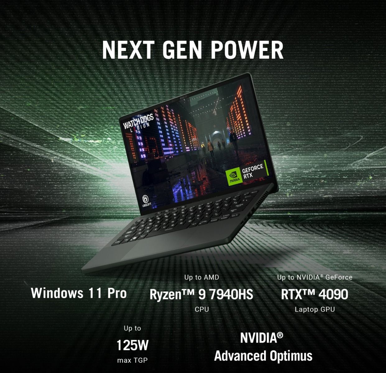 ASUS ROG ZEPHYRUS G14 GA402XZ-CS94 RTX 4080 GAMING NOTEBOOK