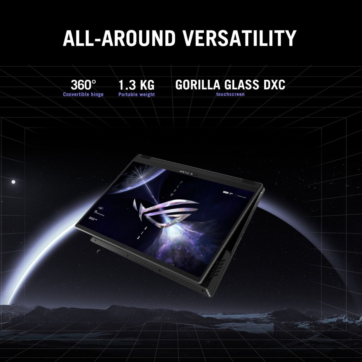 ASUS ROG Flow X13 | GV302XU-DS91T-CA | 360 2-in-1 RTX 4050 Gaming Notebook