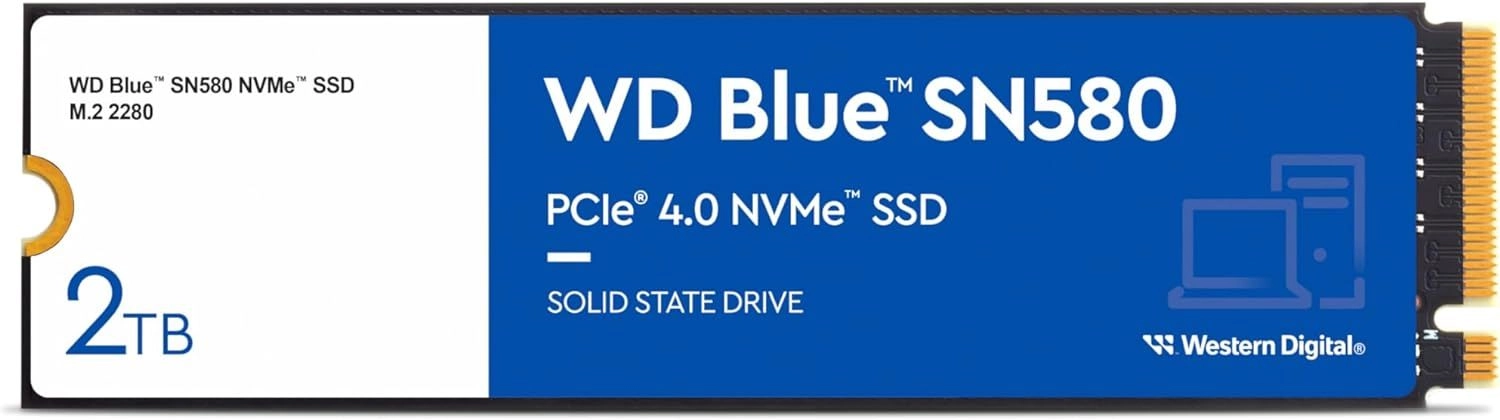 Western Digital WD Blue SN580 2TB NVMe SSD