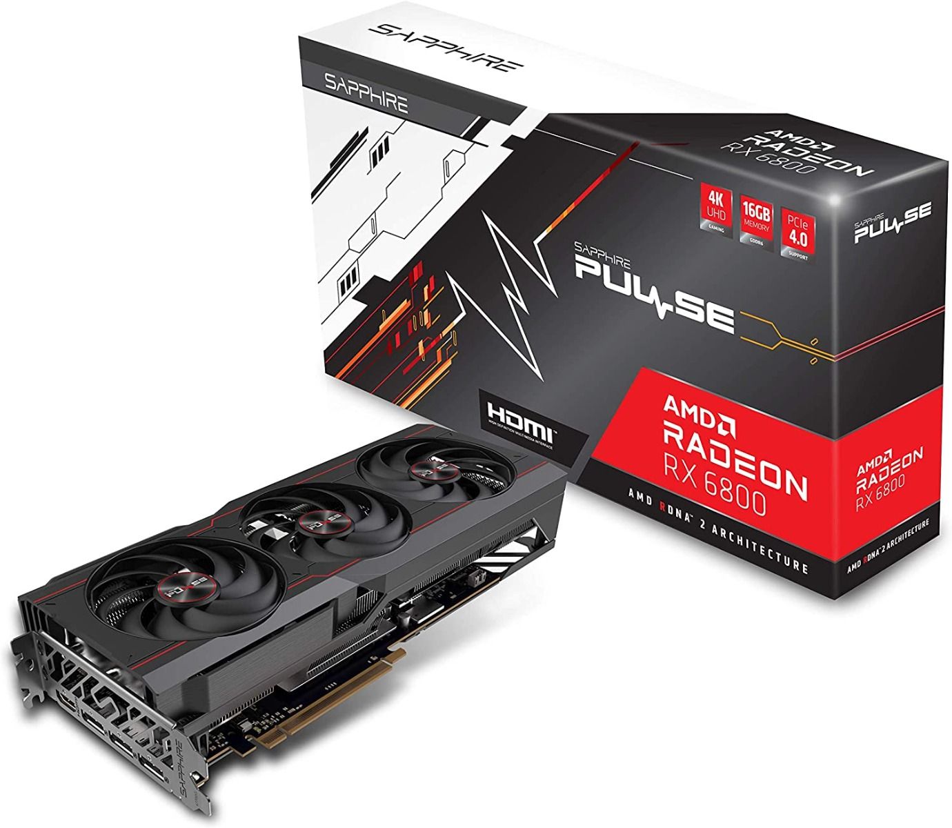 SAPPHIRE RADEON RX 6800 PULSE 16GB GPU