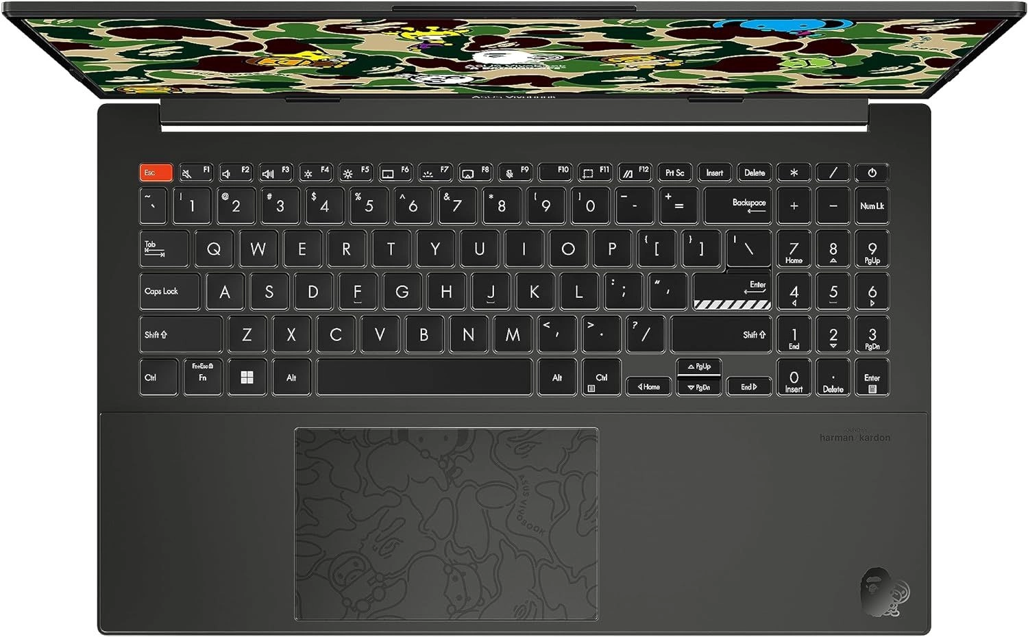 ASUS VivoBook S 15 OLED | K5504VA-DB91-CA-BAPE | BAPE Midnight Black