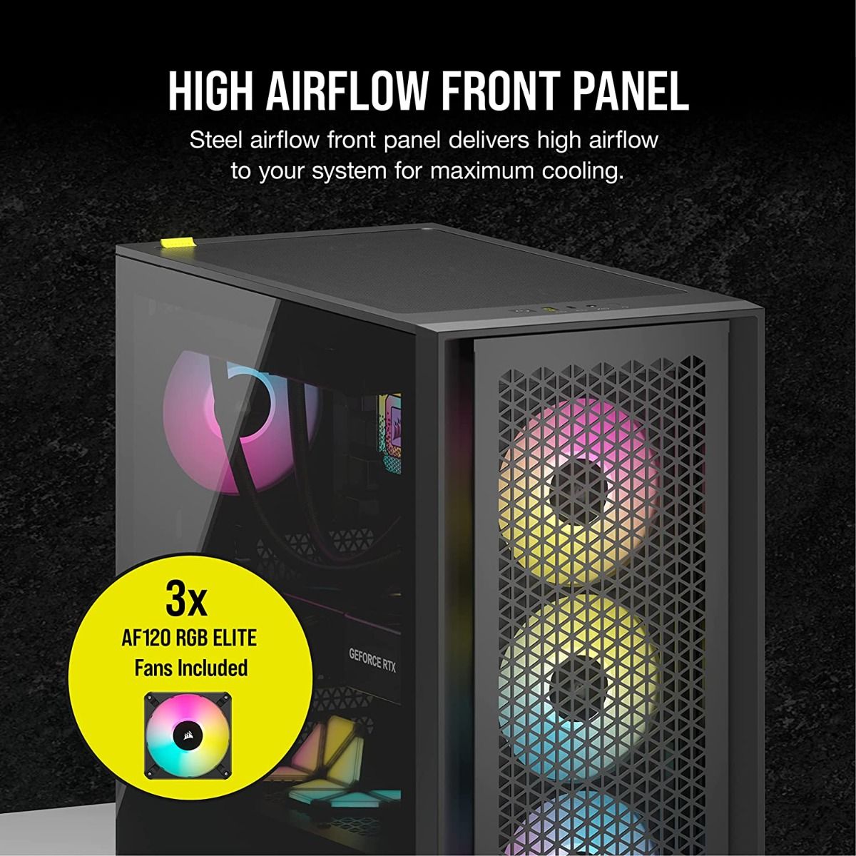 CORSAIR iCUE 4000D AIRFLOW RGB BLACK Chassis ExtremePC