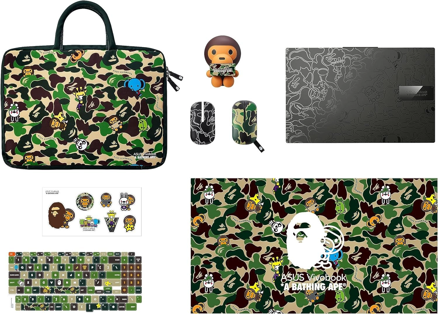 ASUS VivoBook S 15 OLED | K5504VA-DB91-CA-BAPE | BAPE Midnight Black