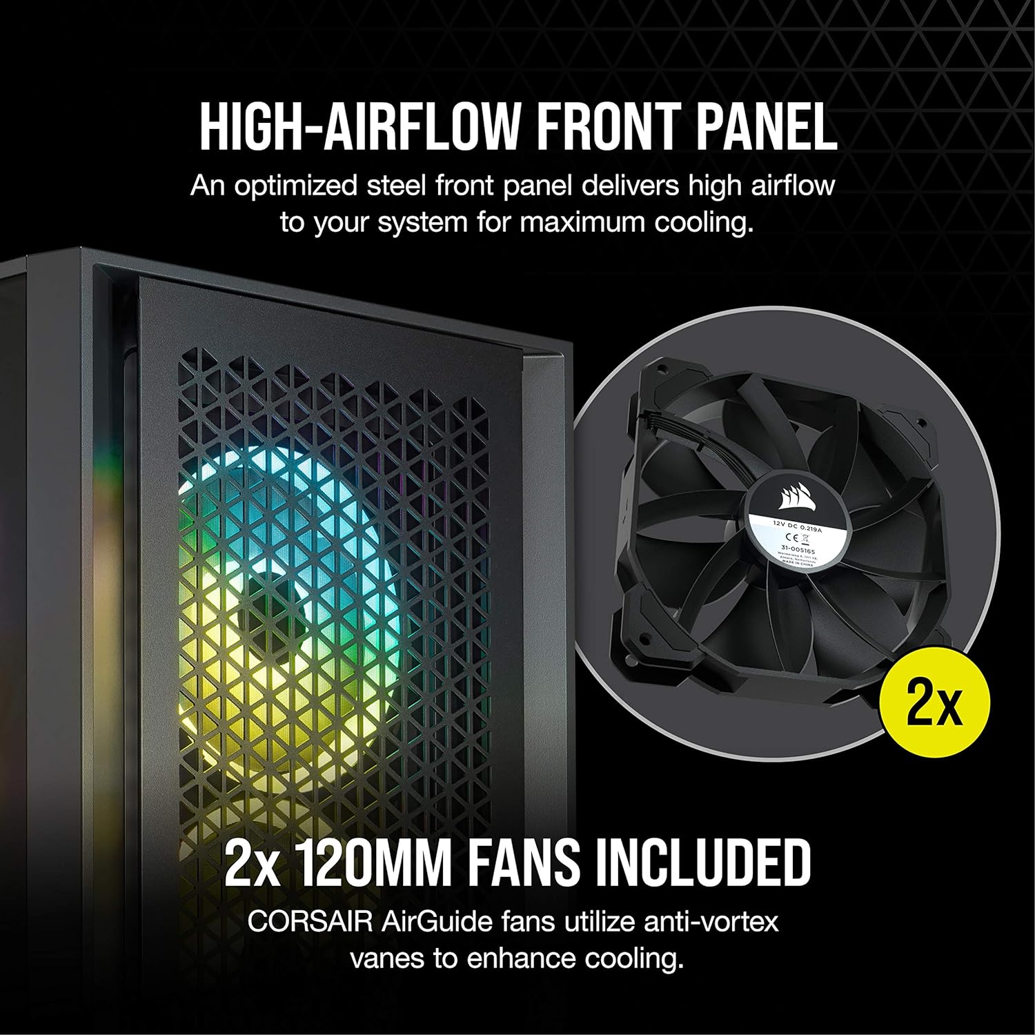 CORSAIR 4000D AIRFLOW WHITE Chassis ExtremePC