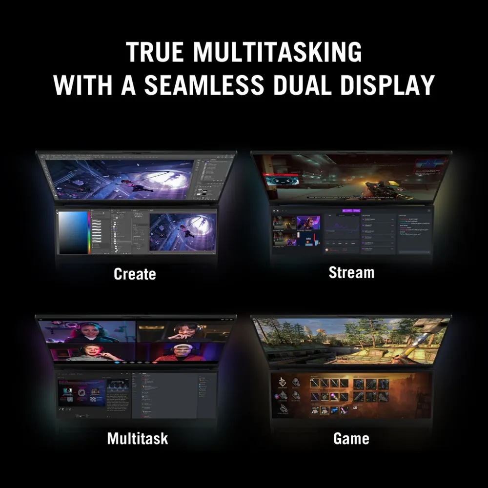 ASUS ROG ZEPHYRUS DUO 16 GX650PY-XS97 - RTX 4090 Gaming Notebook