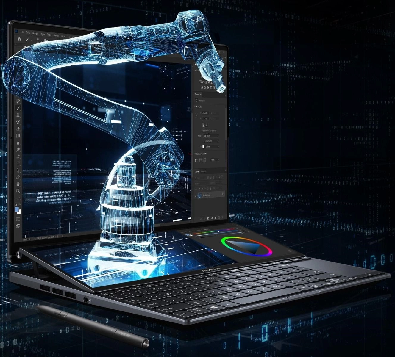 ASUS ZenBook Pro 14 Duo OLED | UX8402VV-DS91T-CA| RTX 4060 Pro Notebook